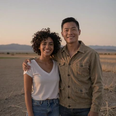 Kenji & Aaliyah country couple