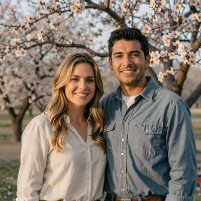 Deanne and Marco, California almond farm couple who met on MuchDating