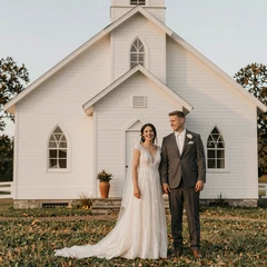 Chanel and Galen, Christian farm couple married through MuchDating