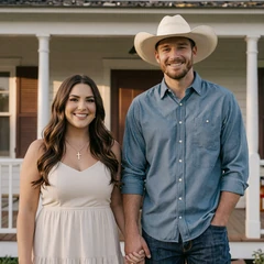 Chanel and Galen, Christian Tennessee cattle ranching couple who met on MuchDating