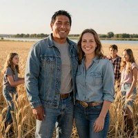 Dakota & Bridget country couple
