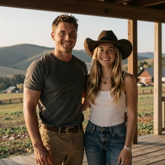 Wyatt & Hailey country couple