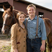 Hannah & Levi country couple