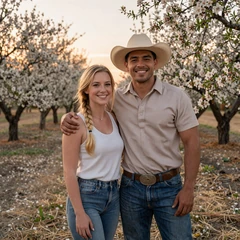 Diego & Hannah country couple