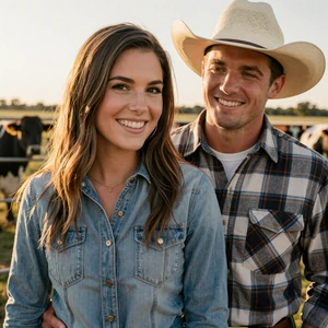 Sarah & Jim country couple