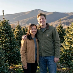 Wyatt & Mei country couple