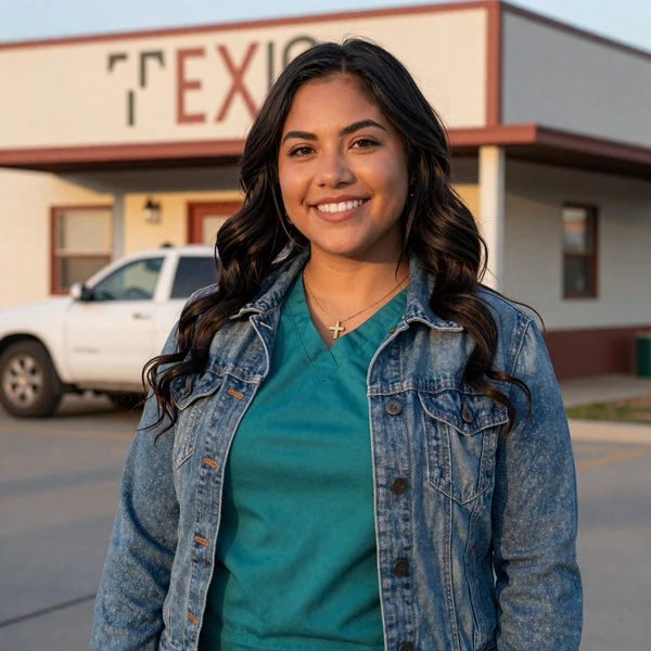 Maribel, 34, Texas rural ER nurse, Latina country single on MuchDating