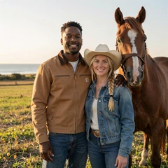 Tyrell & Cassie country couple