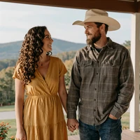 Rachel & Travis country couple
