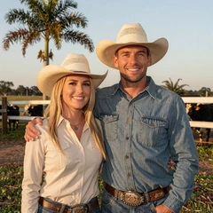 Wyatt & Cheyenne country couple