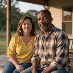Dale & Suzanne country couple