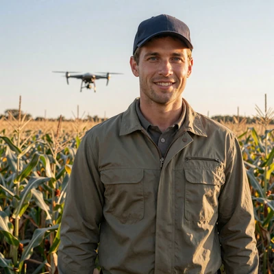 Wes, large-scale Iowa corn and soybean operator on MuchDating industrial farmers dating